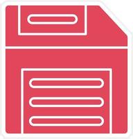Save Icon Style vector