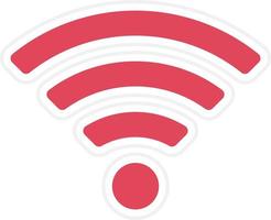 Wifi Icon Style vector