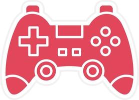 estilo de icono de gamepad vector