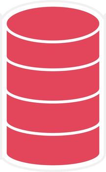 Database Icon Style vector