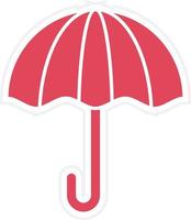 Umbrella Icon Style vector