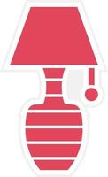 Lamp Icon Style vector