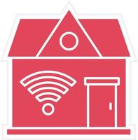 Smart Home Icon Style vector