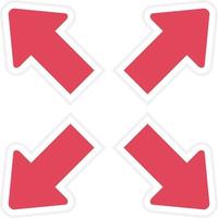 Expand Icon Style vector