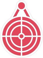 Target Icon Style vector