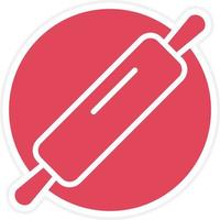 Rolling Pin Icon Style vector