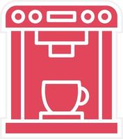 Coffee Machine Icon Style vector