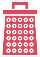 Cheese Grater Icon Style vector