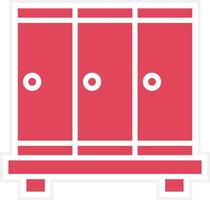 Lockers Icon Style vector