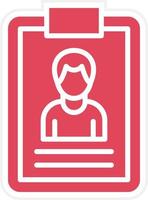 Curriculum Icon Style vector