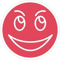 Rolling Eyes Icon Style vector