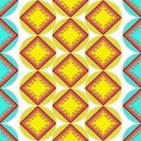 Chinese New Year Fabric Pattern, Aztec Geometric Vector Background can be used in Textile Design, Web Design for Clothing, Ornaments, Decorative Paper, Wrapping, Envelopes, backpacks, etc.