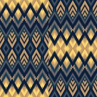 2in1 Seamless Native Fabric pattern Designed from geometric shapes Use it as a background, shirt pattern, and to make patterns on things. vector