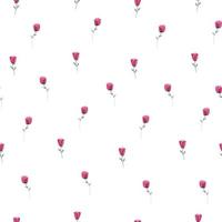 seamless pink roses pattern background , greeting card vector