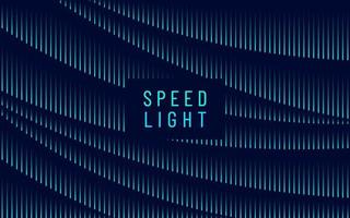 Abstract vertical blue and green speed light lines on dark blue background. Futuristic and technology template design concept. Design for cover template, poster, web banner web, Print ad. Vector EPS10