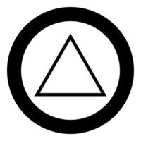 permitido en círculo redondo blackn puede blanquear ropa símbolos de cuidado concepto de lavado icono de signo de lavandería en círculo redondo color negro vector ilustración imagen de estilo plano