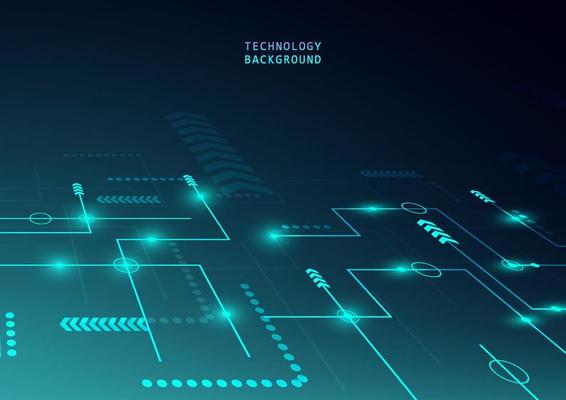 Abstract technology concept background and connection system with digital data abstract.