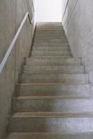 empty concrete staircase or cement stairs photo