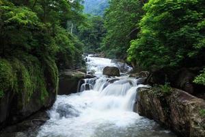 cascada de nang rong en el parque nacional de khao yai, nakhon nayok, tailandia foto