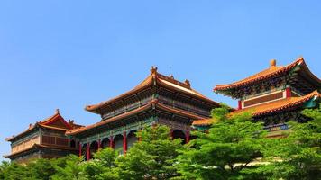 templo tradicional chino en tailandia foto