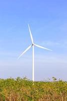 generador de energía de la turbina de viento foto