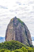 Pan de Azúcar panorama pao de acucar río de janeiro brasil. foto