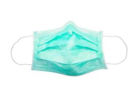 Surgical Ear-Loop Mask on White photo