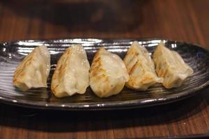 gyoza close up photo