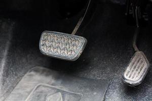 Brake pedal and accelerator photo