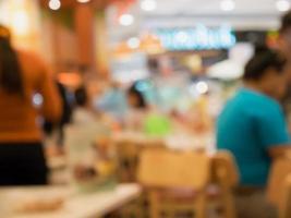 Coffee Shop Blurred background photo