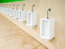 white ceramic urinals for men photo