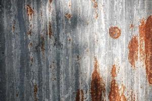 grunge chipped paint rusty textured metal background photo