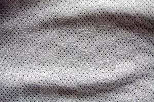 gray color sports clothing fabric jersey photo