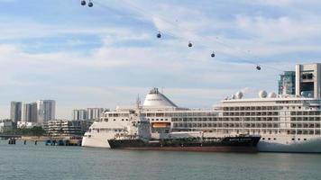 Ocean Ship in Singapore Cruise Centre video