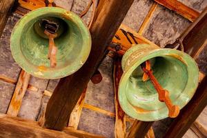 Old bells from Monastery of Peter and Paul in Grliste, Serbia photo