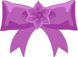 Bowknot ribbon Cartoon vector