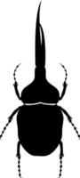bug Hercules silhouette icon. animal sign