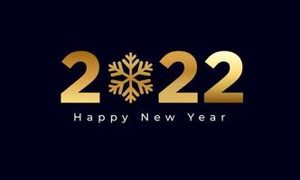 Happy New Year 2022 Background Template. vector