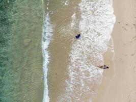 foto de la playa desde arriba