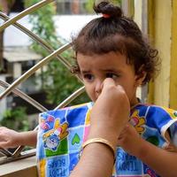 Cute little boy Shivaay at home balcony during summer time, Sweet little boy photoshoot during day light, Little boy enjoying at home during photo shoot