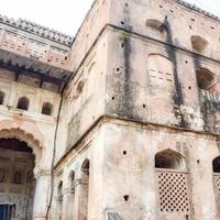 fuerte jahangir mahal orchha en orchha, madhya pradesh, india, jahangir mahal o palacio orchha es ciudadela y guarnición ubicada en orchha. Madhya Pradesh. india, sitios arqueológicos indios foto