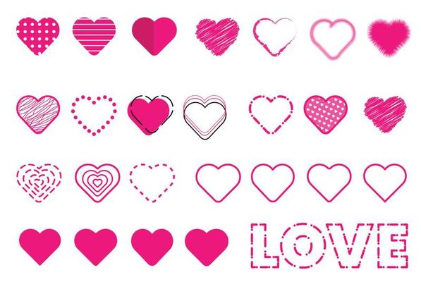 Heart Shape Vector Art, Icons, and Graphics for Free Download