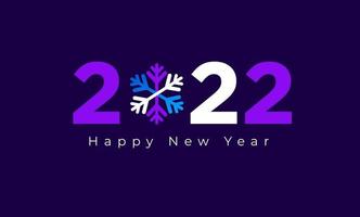 Happy New Year 2022 Background Template. vector