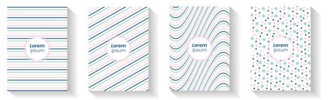 Abstract pattern background for business brochure cover design. vector