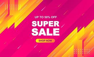 Super sale banner, best offer, vector eps10 illustration