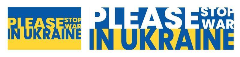 rezar por ucrania, detener la guerra, salvar a ucrania, apoyar a ucrania, bandera de ucrania rezando concepto vector conjunto fondo vector diseño ilustración