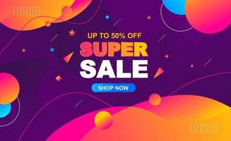 Super sale banner, best offer, vector eps10 illustration
