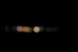 Abstract  light in the city bokeh and defocused lights, Night blurred background photo