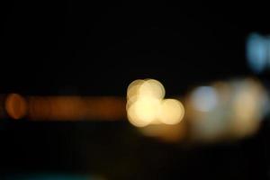 Abstract  light in the city bokeh and defocused lights, Night blurred background photo