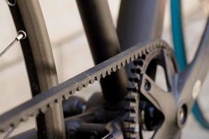 bicycle repair and cleaning process, cycle parts close up, bike workshop photo